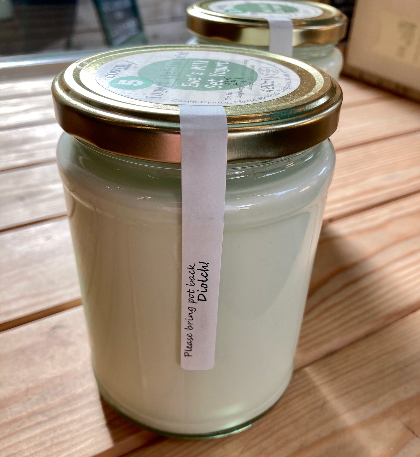 Sheep's Yoghurt from Cosyn Cymru