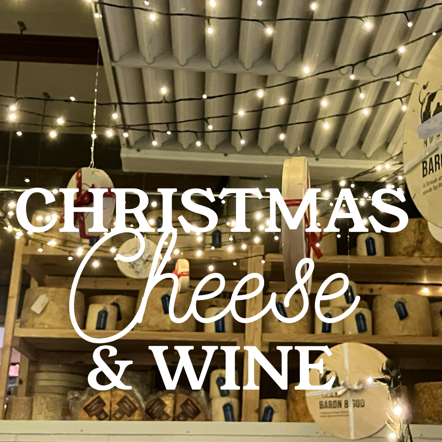 Christmas Cheese and Wine Evening