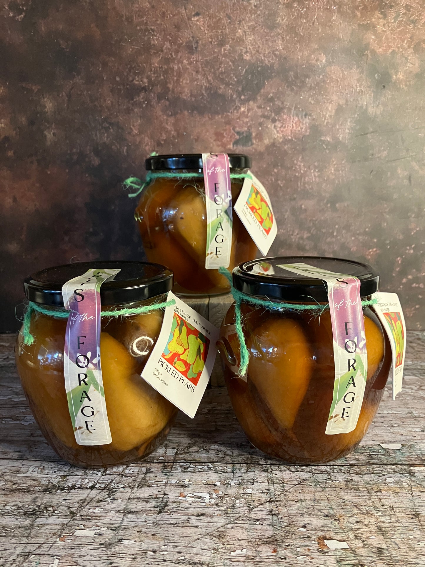 Pickled Pears from Fruits of the Forage