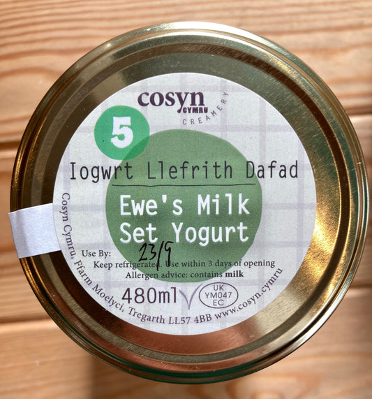 Sheep's Yoghurt from Cosyn Cymru